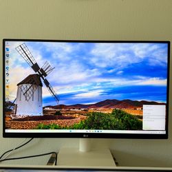 27” 4K UHD IPS Professional LG Monitor