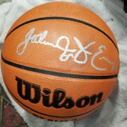 Dr. J  Signed Basketball 
