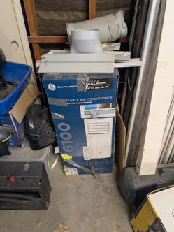 Portable indoor air conditioner.