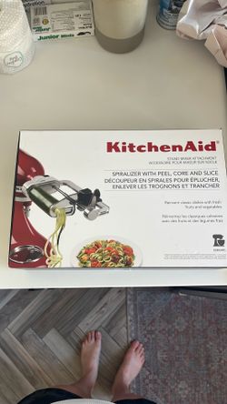 KitchenAid Spiralizer Attachment with Peel, Core & Slice Set - Complete in Box