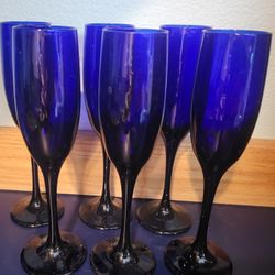 Vintage Champagne  Glasses