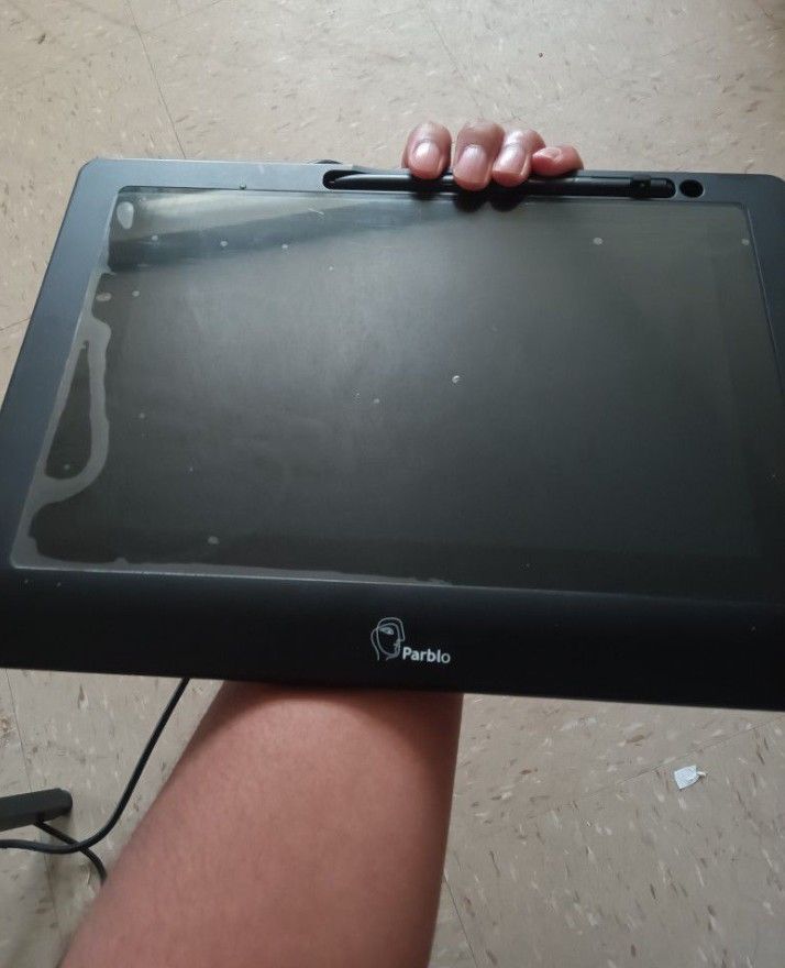 Parblo Coast10 Graphics Drawing Tablet LCD Monitor with Cordless Battery-Free Pen, 10.1 Inc