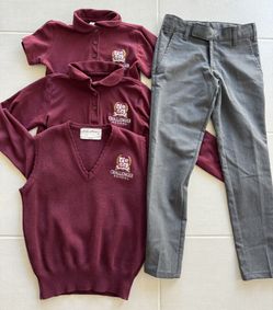 Challenger School Uniform kids girl set size 7-8