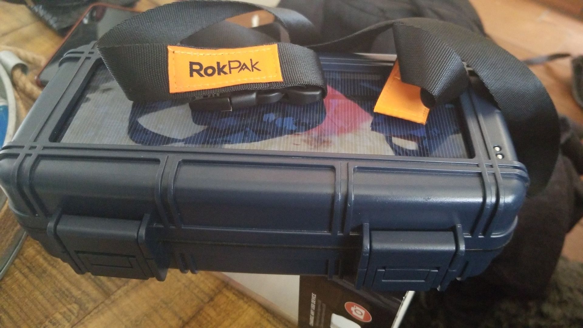 Rok Pak all in one - Rugged Drybox Solar Power Battery Power