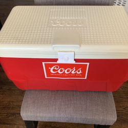 Vintage Coors Cooler. 