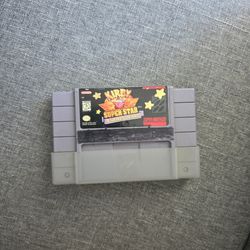 Super nintendo Kirby Super star
