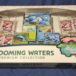 Pokemon 151 BLOOMING WATERS Premium Collection TCG (NEW) 