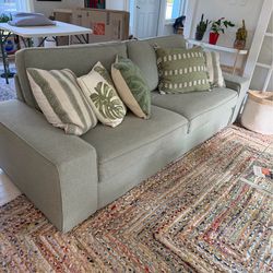 111.5 wide IKEA Sofa/ Sage Green