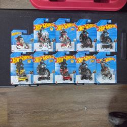 Hot Wheels Basic Honda Motorcycles 