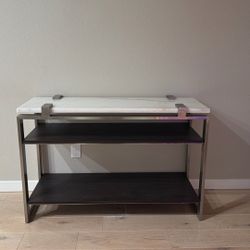 Marble Center Console Table / Soda Table 