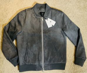 7” lightweight Suede jacket  (M)