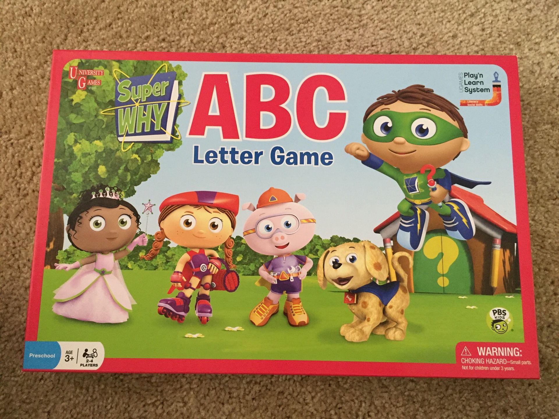 Super Why ABC Board Game