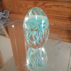 Glass Collector Jellyfish Decor