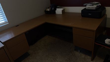 L-Shape Office Desk for Sale