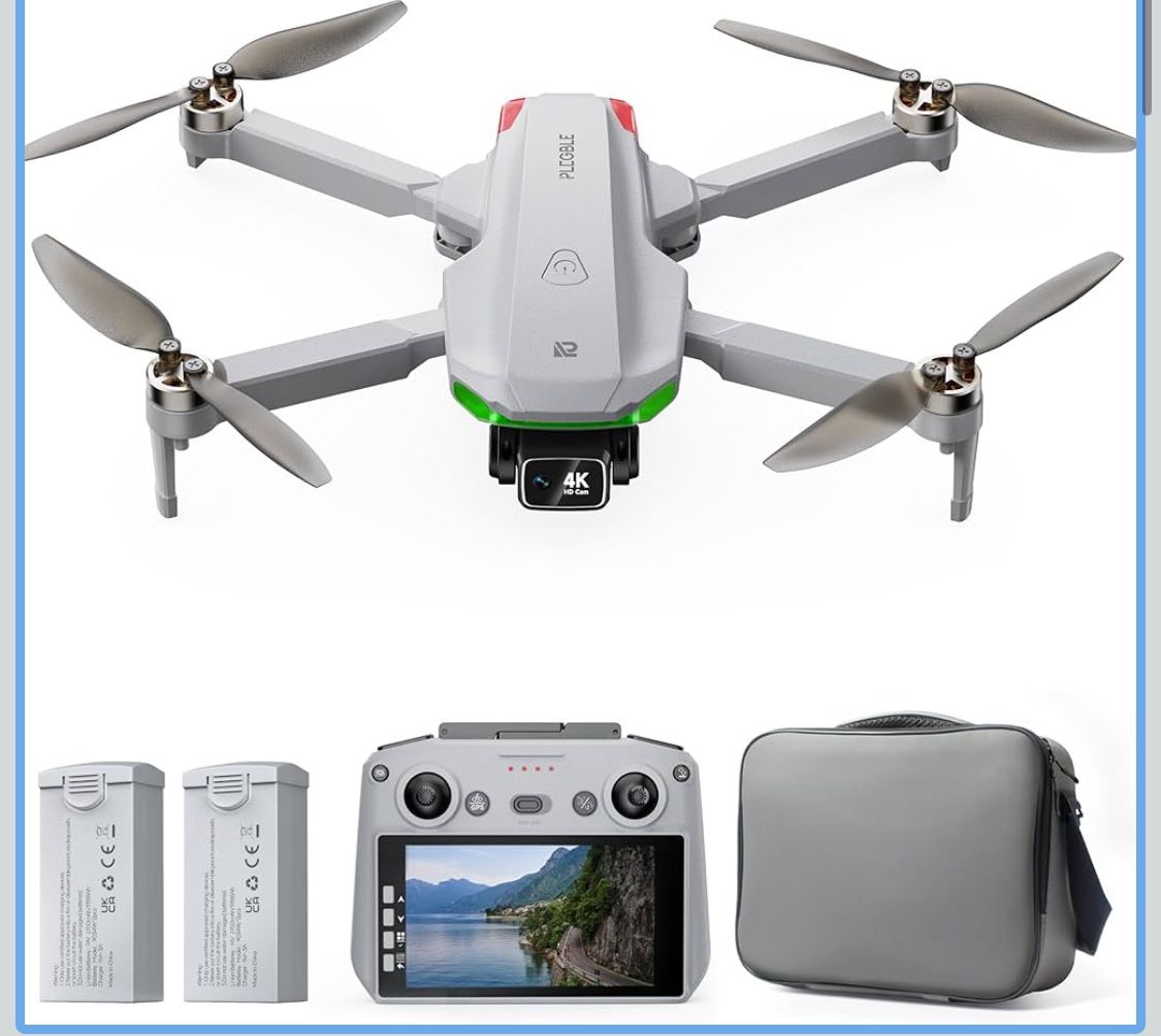 Drone with EIS 4K Camera for Adults