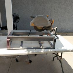 CHICAGO TILE SAW USED $115 O.B.O