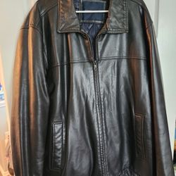 Leather Jacket & Sean John Jacket