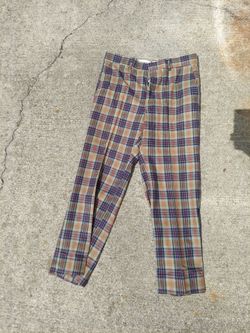 Vintage action ease by lord Jeff plaid pants