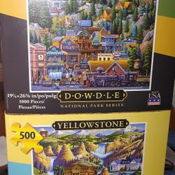 Dowdle Yellowstone and Black Hills Jigsaw. Puzzles