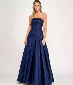 Navy Blue Maxi Dress S/XS