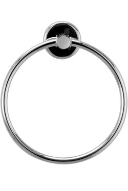 Chrome Bathroom Towel Ring Wall Mount Hand Towel Holder Stainless Steel