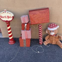 christmas yard decor 