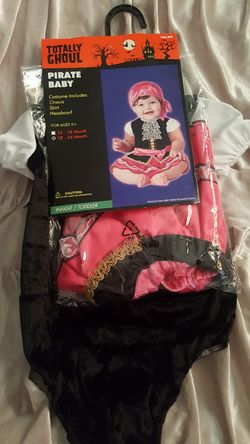 Baby pirate costume