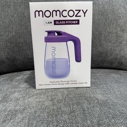 Mom Cozy Glass Pitcher