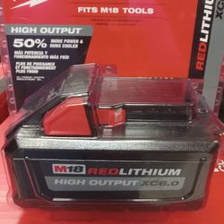 Milwaukee 6,0ah Battery High Out Put