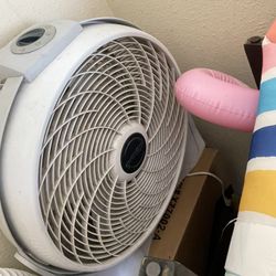 Heavy Duty White Fan 
