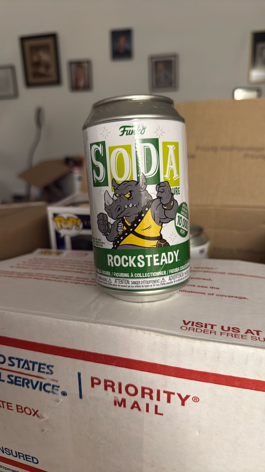 Funko Vinyl SODA: Teenage Mutant Ninja Turtles - Rocksteady (Chase)