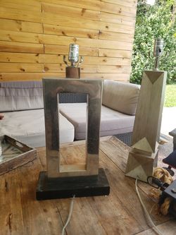 Pedestal lamp vintage