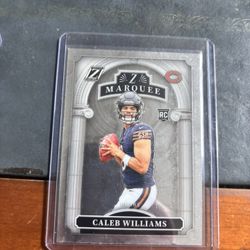 Zenith 2024 Caleb Williams Rookie Marquee Football Card 