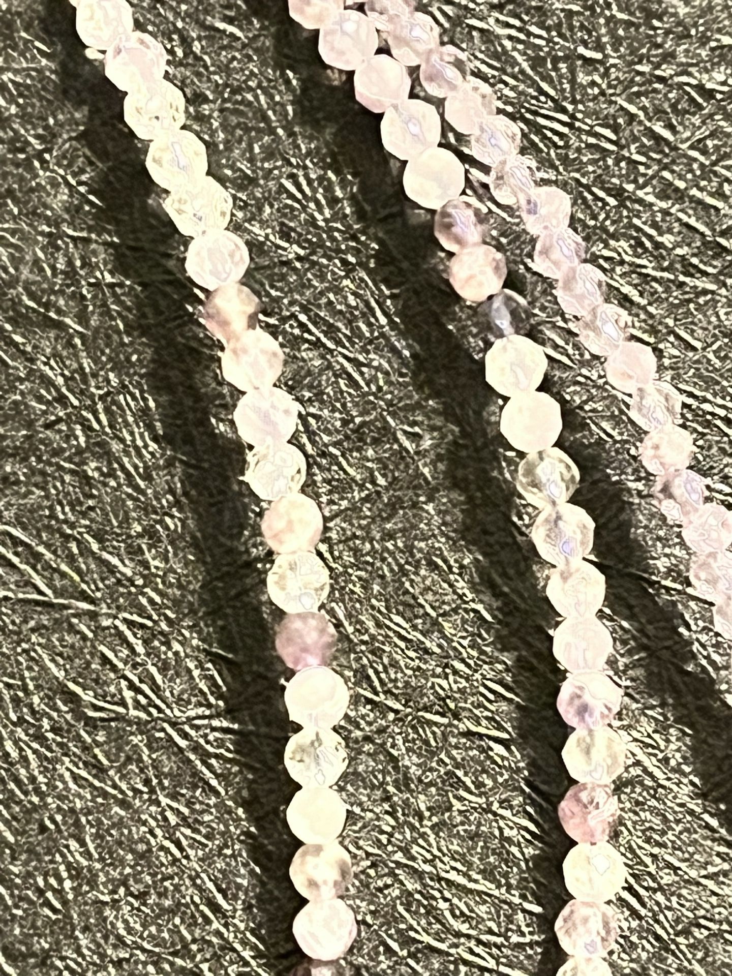Amethyst anklets $14 Each