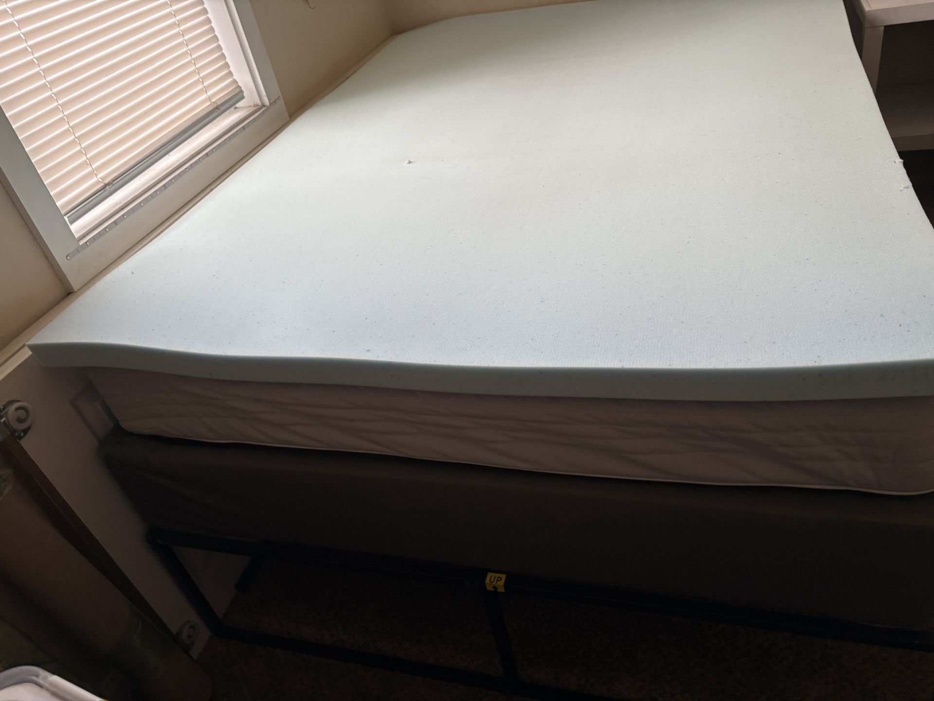 $25 Full-size Mattress, Box spring, and Bed Frame
