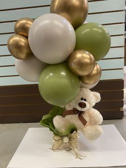 Teddy Bear Balloon Centerpiece 