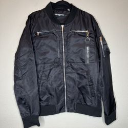 Men's Jacket Bomber Karl Lagerfeld Chamarra Medium 