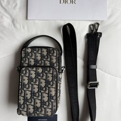 Dior Micro Rider Pouch Oblique Jacquard Small Bag  crossbody 