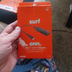 ONN, SURF 3 IN 1 ADAPTER