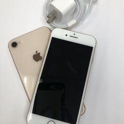 Factory unlocked apple iphone 8 64 gb, store warranty $170 each 