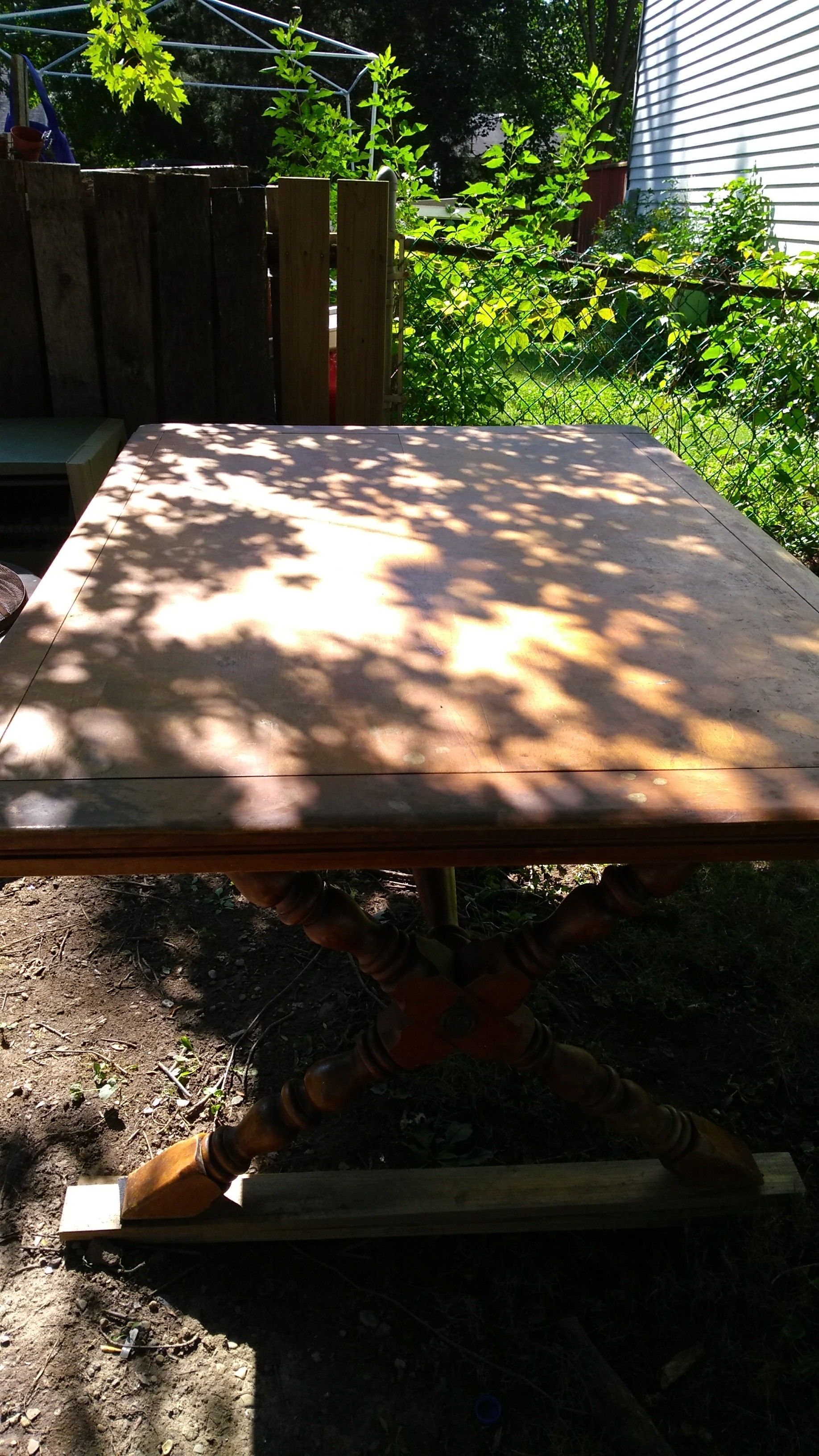 Antique dining table