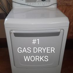 LG Smart Sensor GAS DRYER....WORKS, 9 yrs old