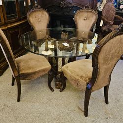 AICO By Michael Amini Platine De Royale DINNING SET - GA