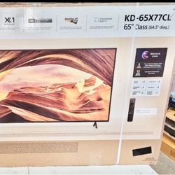 65 Tv Sony Smart 4k HDTV In Box 6 Month Warranty Free Delivery 