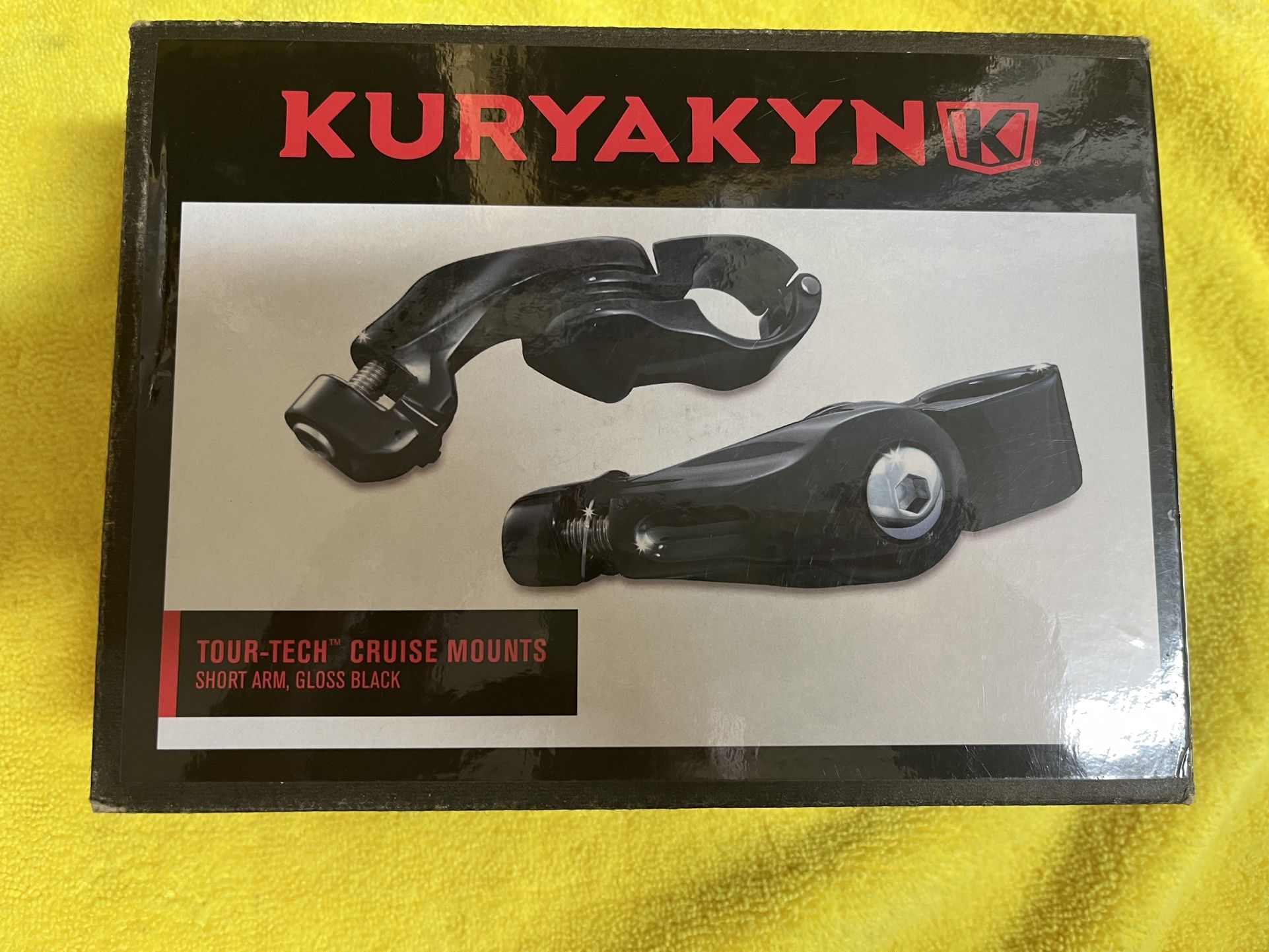 Kuryakyn Cruise-Tech Mounts Short Arm For Harley Davidson