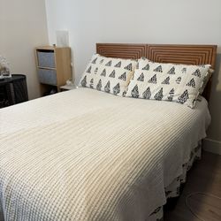 Full Size Wooden Bed frame - Beautiful!