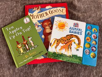 Preschool Children’s Book Bundle Dr. Seuss Mother Goose Eric Carle