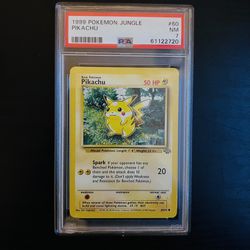 1999 Pokemon Jungle Pikachu