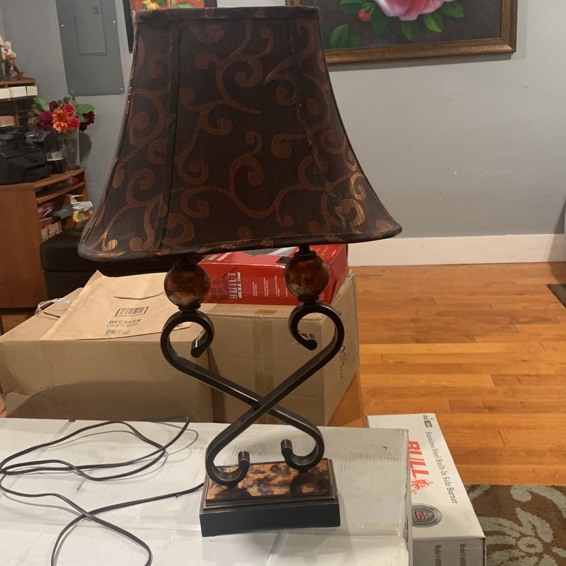Set Off Two Table Lamps