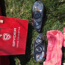 96-98 Honda Civic Headlights 